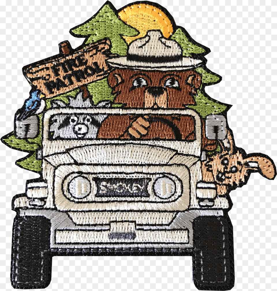 Smokey Bear Fj40 Toyota Land Cruiser Png Image