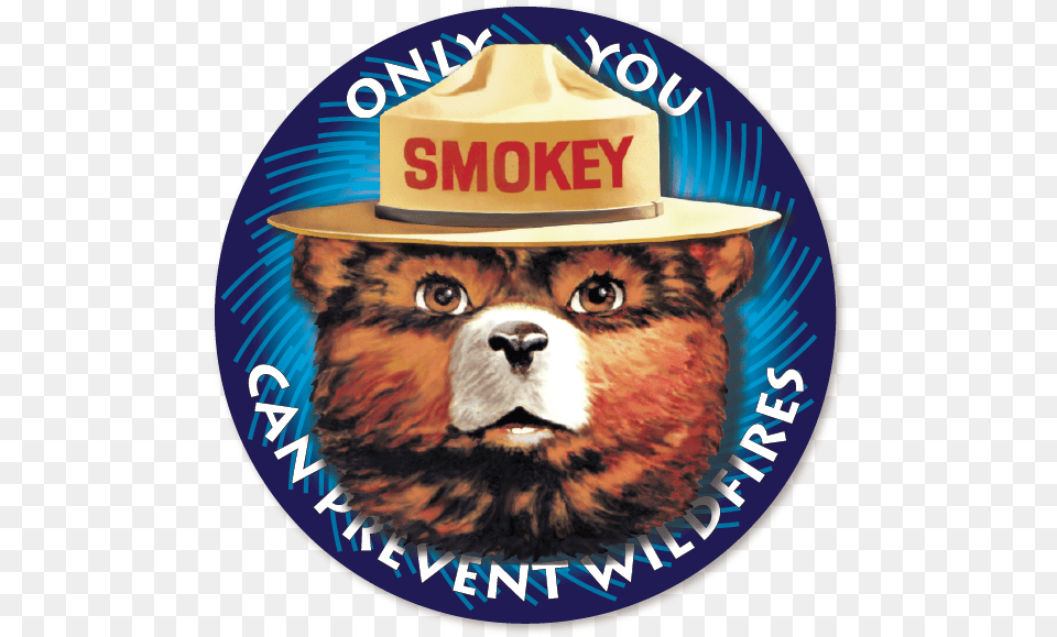 Smokey Bear Magnetic Logos Smokey The Bear, Clothing, Hat, Badge, Logo Free Png