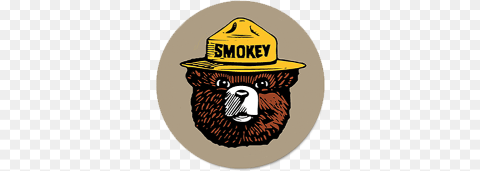 Smokey The Bear 3 Image Hill City Rangers, Clothing, Hardhat, Helmet, Badge Free Png Download
