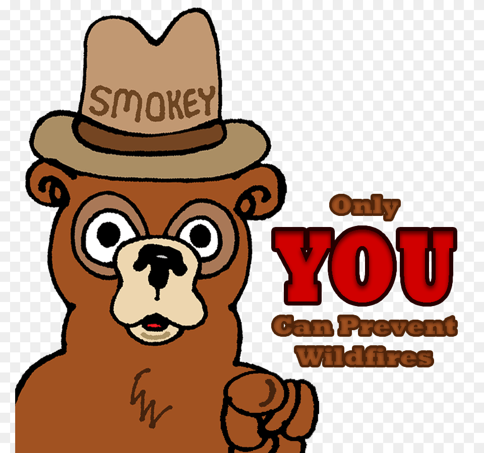 Smokey The Goddamn Bear, Clothing, Hat, Baby, Person Free Png Download
