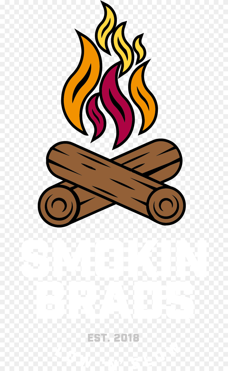 Smokin Brads Smashburger Logo, Advertisement, Poster, Fire, Flame Free Transparent Png