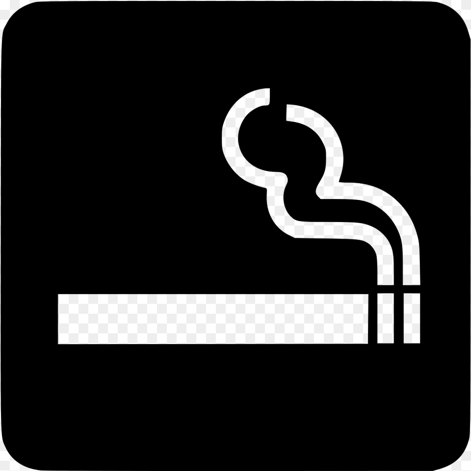 Smoking Area Sign Blue, Gray Free Png