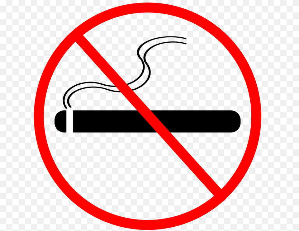 Smoking Ban Smoking Cessation Cigarette Tobacco Smoking Sign, Symbol, Road Sign Free Png