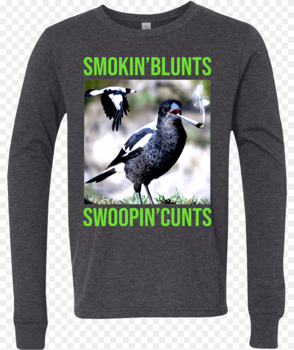 Smoking Blunts Swooping, T-shirt, Clothing, Long Sleeve, Sleeve Free Transparent Png