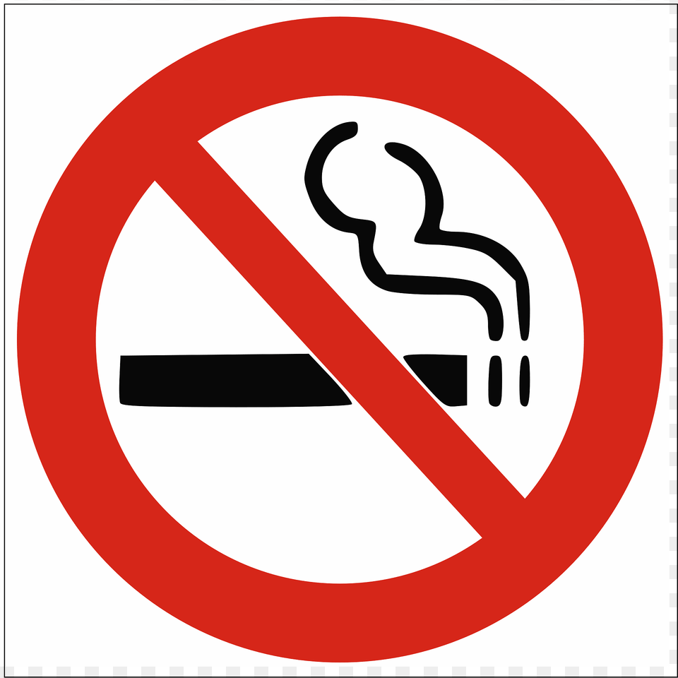 Smoking Clipart, Sign, Symbol, Road Sign Free Png