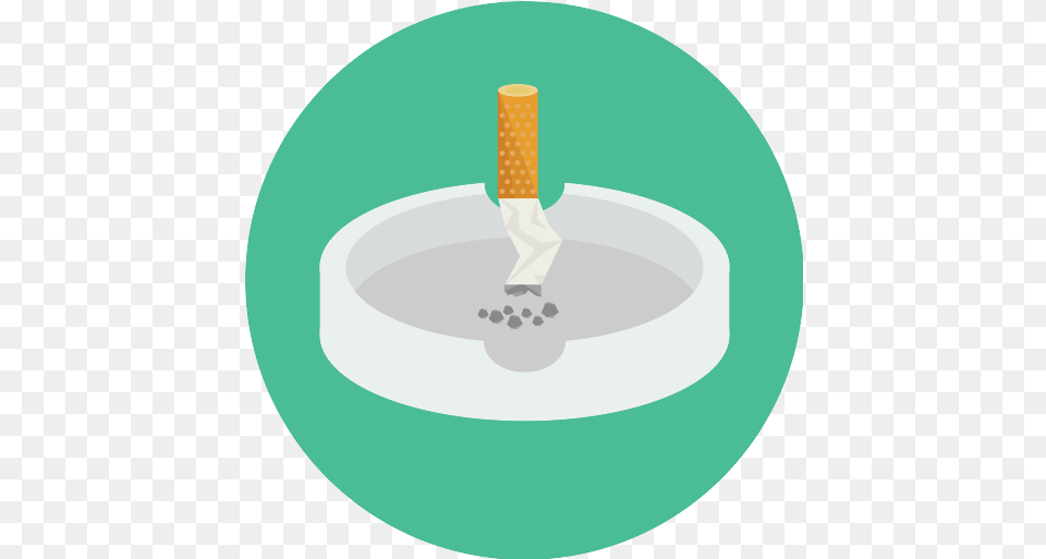 Smoking Icon Ashtray Free Png Download