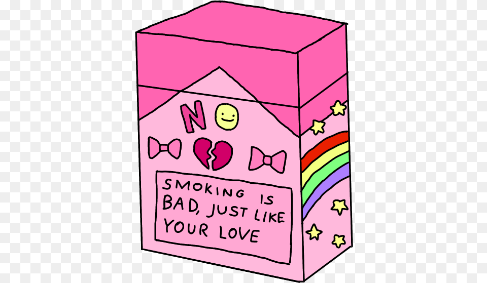 Smoking Smoke No Bow Heart Rainbow Star Stars, Box, Jar Free Png
