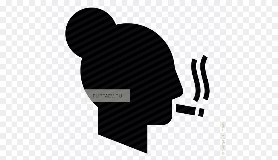 Smoking Woman Icon, Silhouette, Clothing, Coat Free Transparent Png