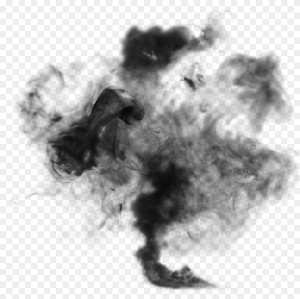 Smoky Background Smoke Icon, Gray Png