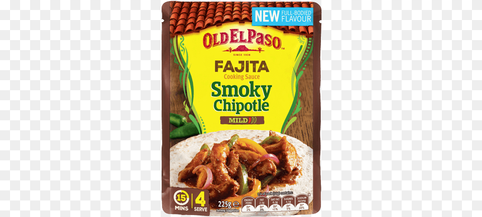 Smoky Chipotle Fajita Cooking Sauce Old El Paso Fajita Cooking Sauce, Curry, Food, Advertisement, Poster Free Transparent Png