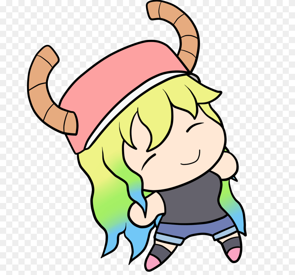 Smol Lucoa Miss Kobayashis Dragon Maid Know Your Meme, Publication, Baby, Book, Person Png