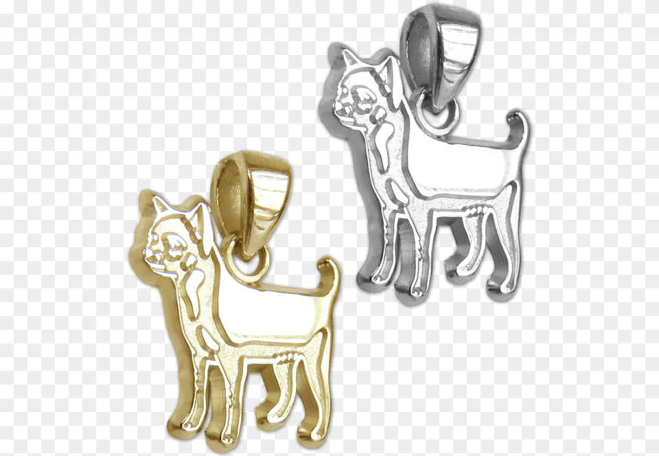 Smooth Chihuahua Charm Or Pendant In Sterling Silver, Accessories, Jewelry, Furniture, Smoke Pipe Free Png Download