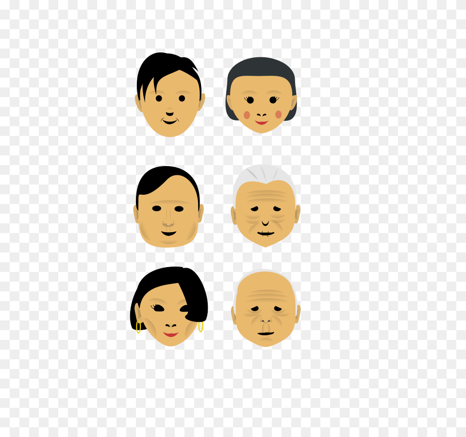 Smooth Faces Clip Arts For Web, Portrait, Photography, Person, Head Free Transparent Png