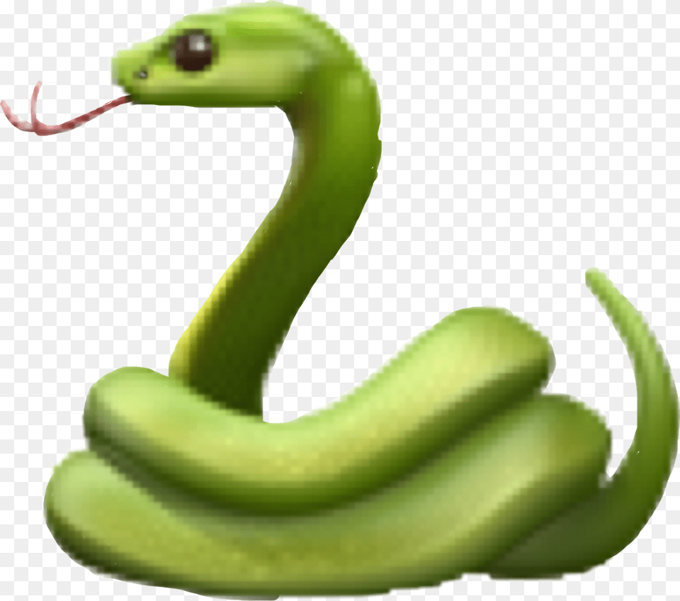 Smooth Green Snake Clipart Mobile Snake Emoji, Animal, Reptile, Green Snake Free Transparent Png