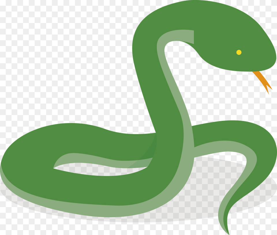 Smooth Green Snake Clipart Pear Vector Snake, Animal, Reptile, Green Snake Free Transparent Png