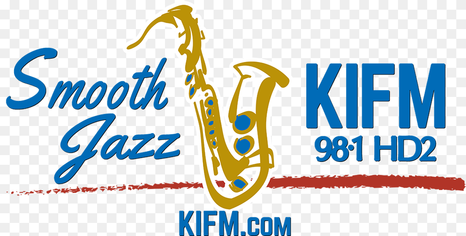 Smooth Jazz Kifm Logos Graphic Design, Musical Instrument, Saxophone, Dynamite, Weapon Png Image