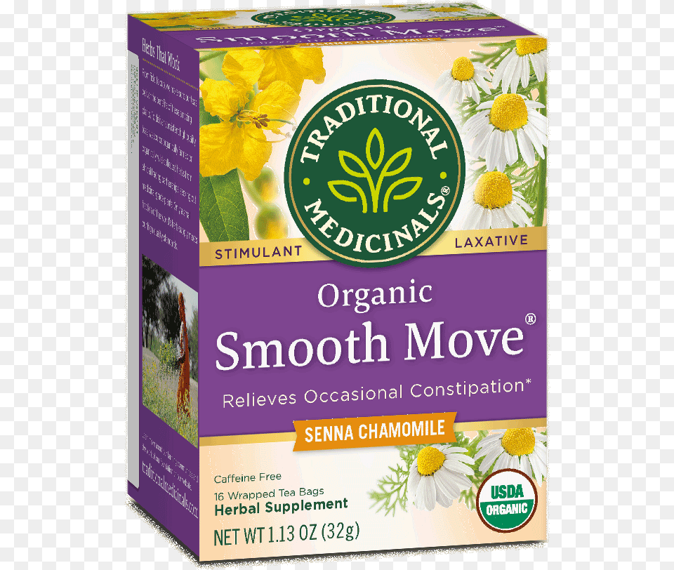 Smooth Move Tea, Herbal, Herbs, Plant, Flower Png Image
