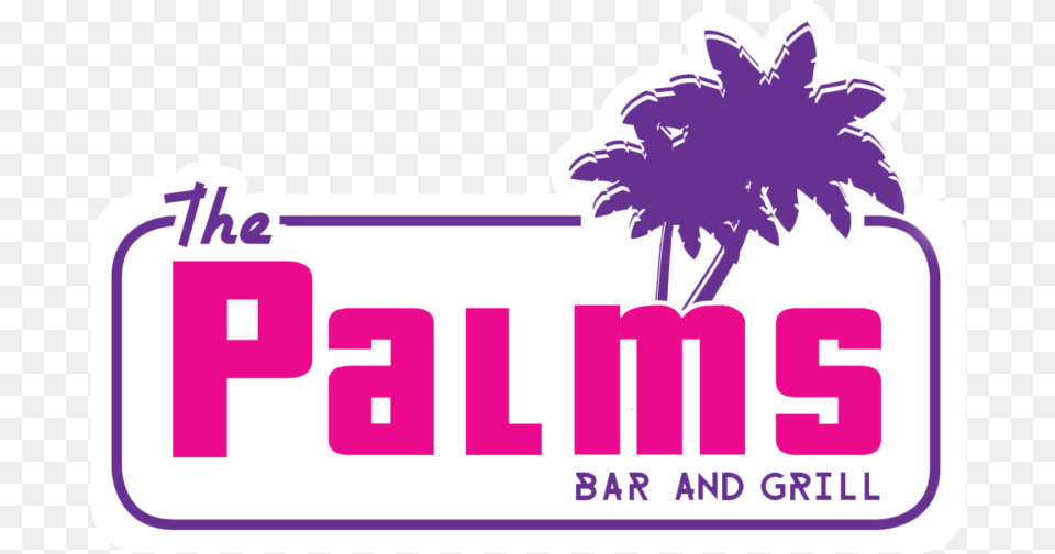 Smooth Sexy Chilled The Palms Bar And Grill Is A, License Plate, Transportation, Vehicle, Purple Free Png