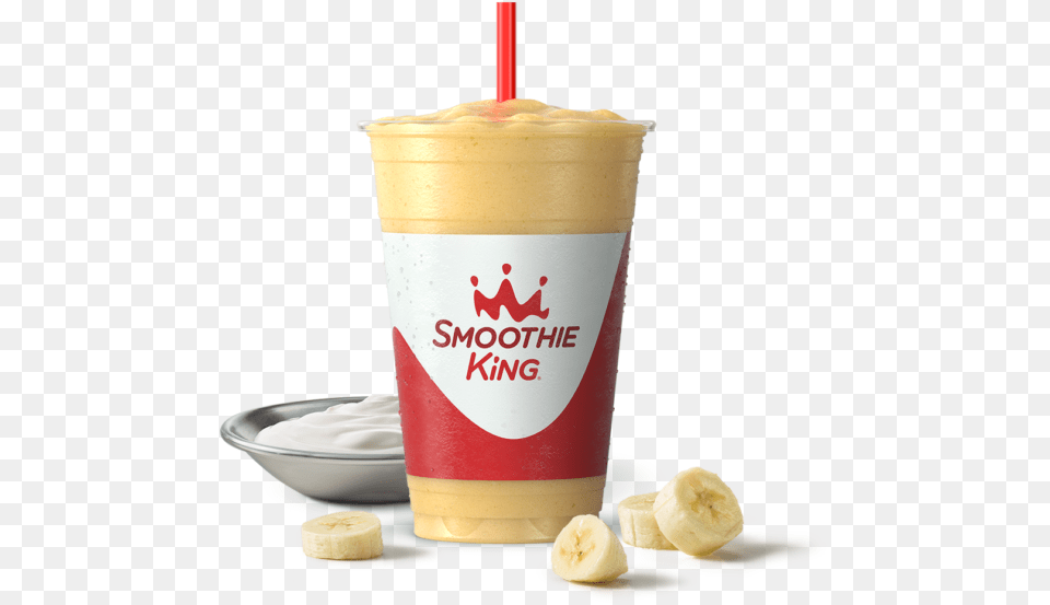 Smoothie King Smoothie, Banana, Food, Fruit, Plant Free Transparent Png