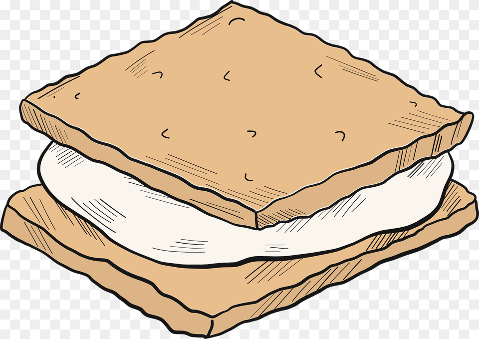 Smore Clipart, Bread, Cracker, Food, Person Free Png Download