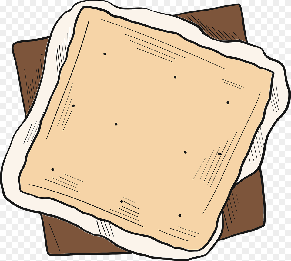 Smore Clipart, Bread, Food, Cracker, Blouse Png Image