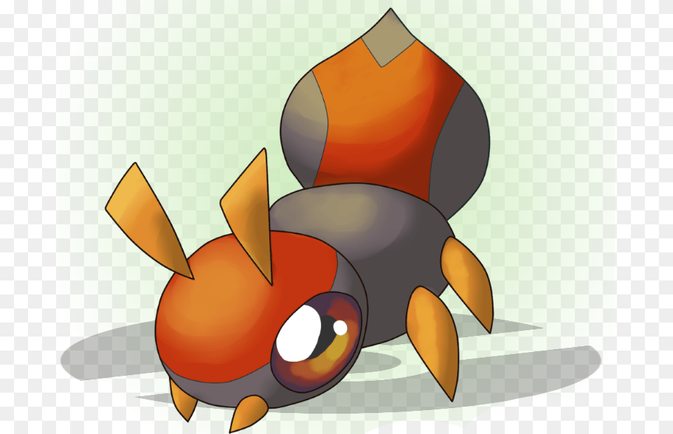 Smoreart Fire Ant Pokemon, Animal, Sea Life, Fish Png Image