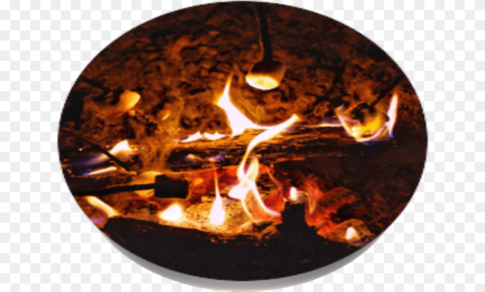 Smores By The Fire Flame, Fireplace, Indoors Png Image