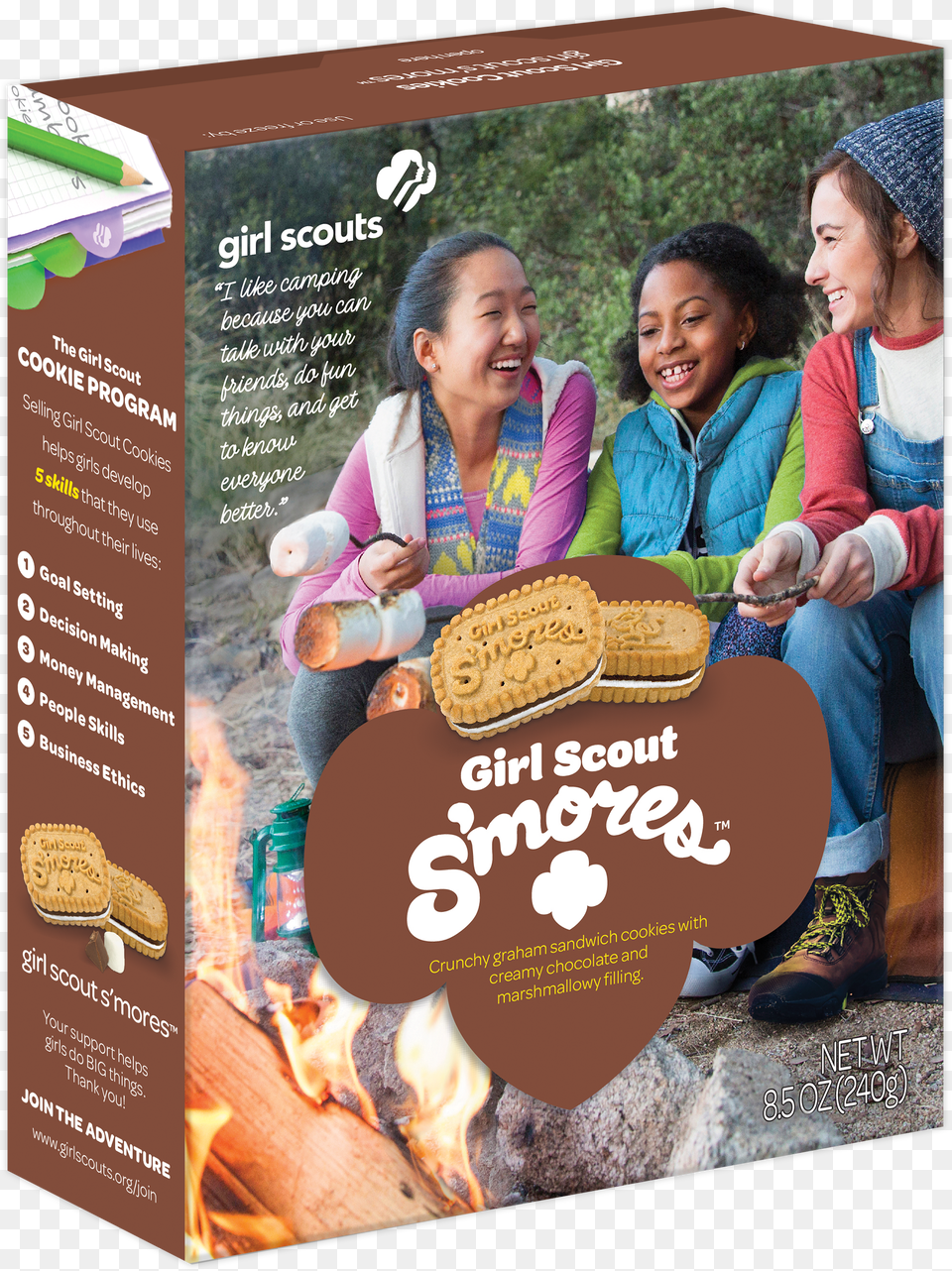 Smores Girl Scout Cookies Girl Scout Smores Girl Smore Girl Scout Cookies Free Transparent Png