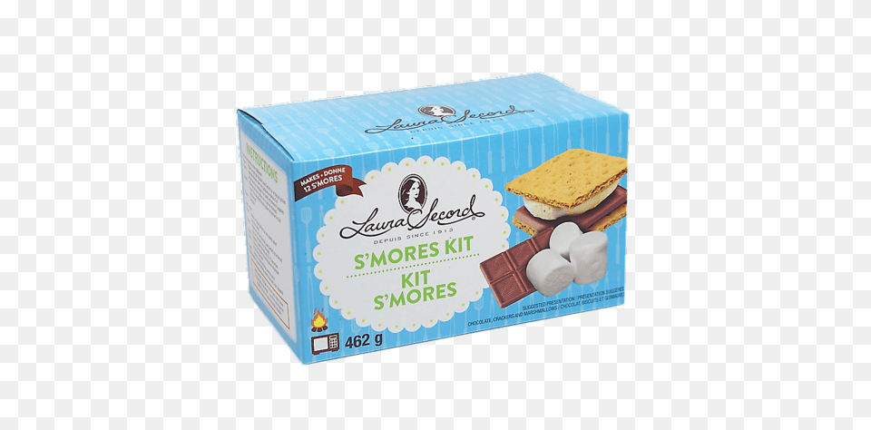 Smores Kit G Products Laura Secord, Bread, Cracker, Food, Burger Png Image