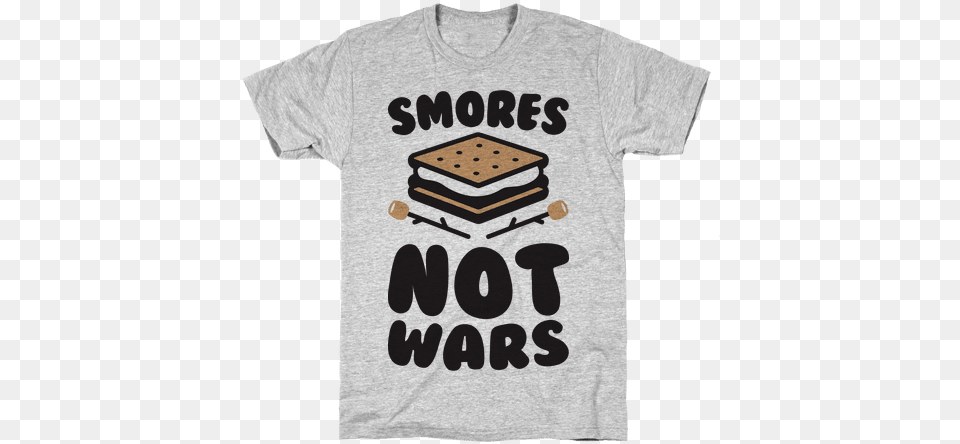 Smores Not Wars Mens T Shirt Chicken Tendies T Shirt, Clothing, T-shirt, Bread, Food Free Transparent Png