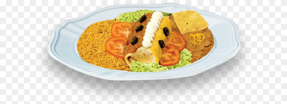 Smothered Burrito Burrito, Food, Food Presentation, Meal, Plate Free Png Download