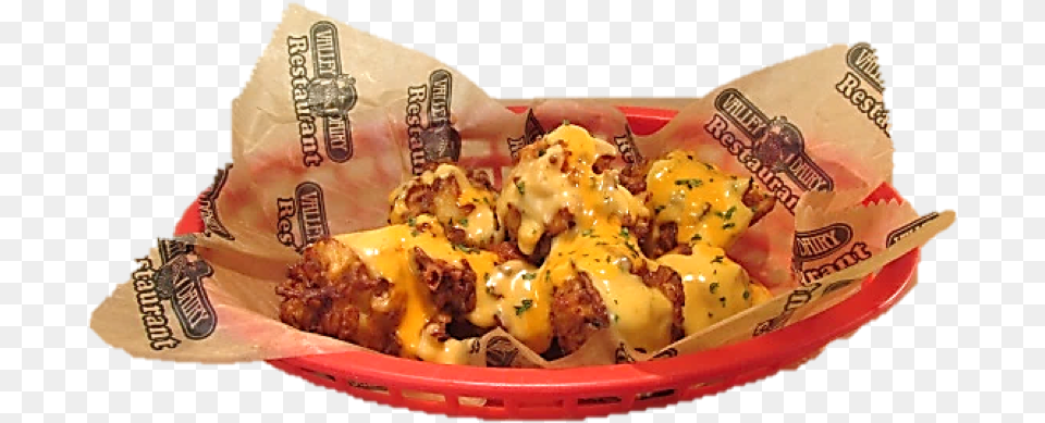 Smothered Potato Tots Restaurant Appetizers, Food, Meat Png Image