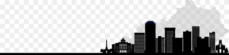 Smp Lexington Ky Skyline Black And White, City Png