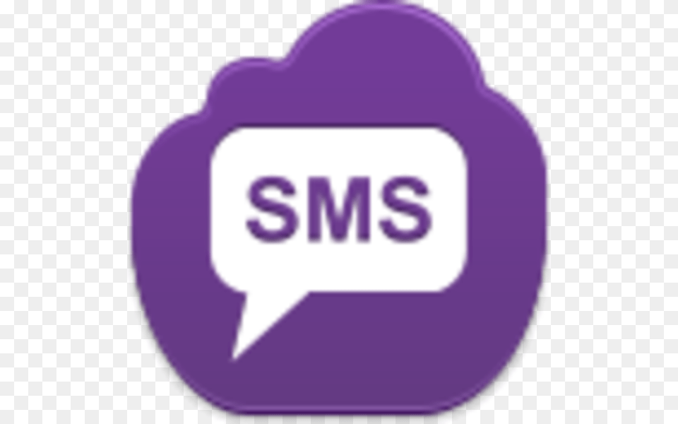 Sms, Purple, Sticker, Logo, Disk Png Image