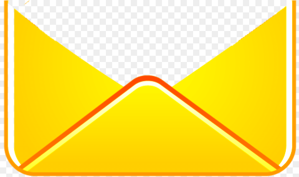 Sms Box Icon Transparent Triangle, Envelope, Mail Png Image