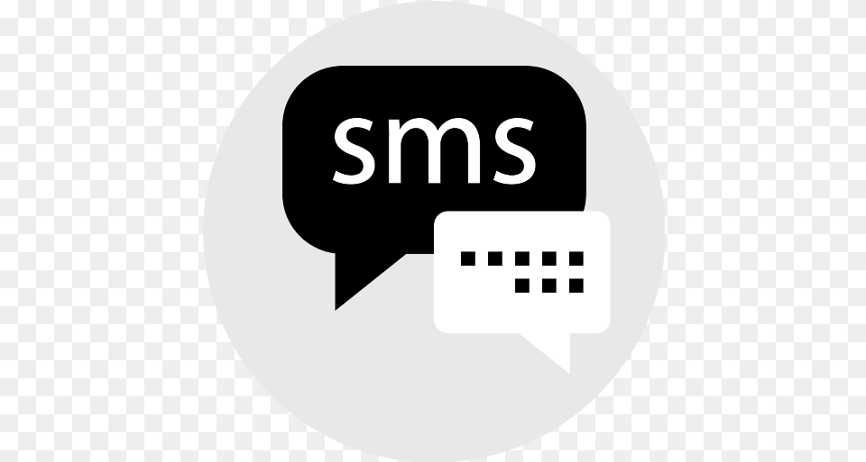 Sms Icon Graphics, Disk, Stencil, Text, Sign Png Image