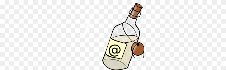 Sms In A Bottle Clip Art, Alcohol, Beverage, Liquor, Wine Png Image