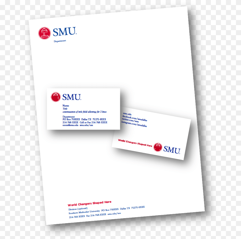 Smu Stationery Now Available Via Online Order Internet Forum, Paper, Business Card, Text Free Png Download
