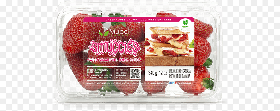 Smuccies 12oz New Ontario Greenhouse Strawberries, Berry, Food, Fruit, Plant Free Png Download