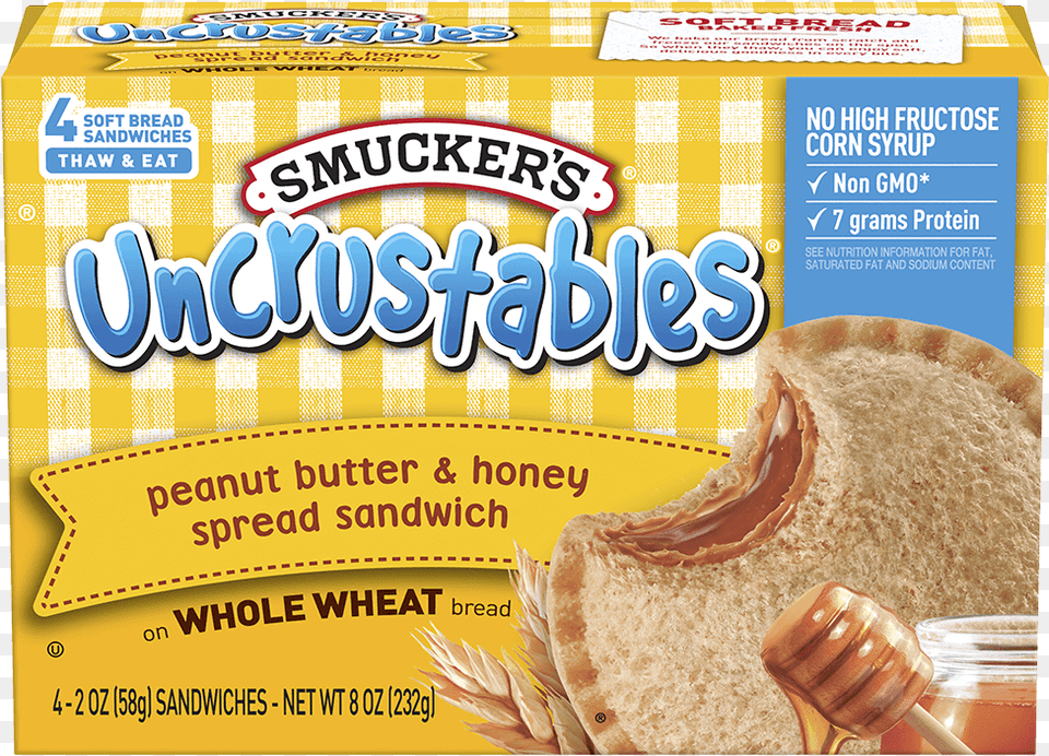 Smuckers, Advertisement, Powder, Bread, Food Free Transparent Png