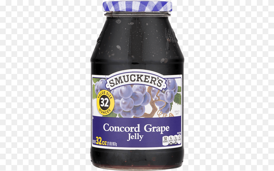 Smuckers Grape Jam, Food, Jelly, Fruit, Plant Free Png Download