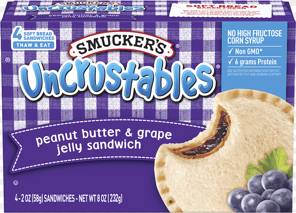 Smuckers Uncrustables, Berry, Blueberry, Food, Fruit Png