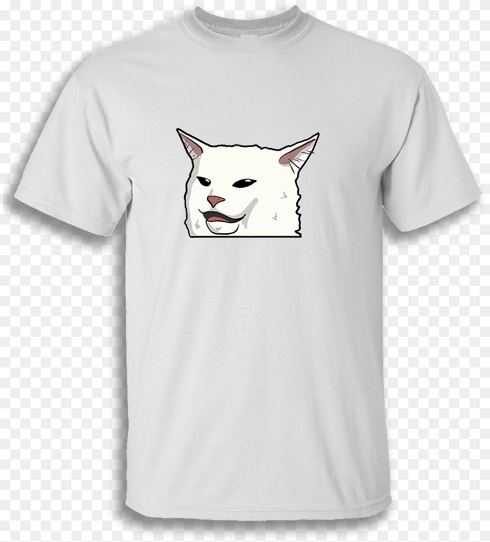 Smudge Lord Shirt, Clothing, T-shirt, Animal, Cat Png Image