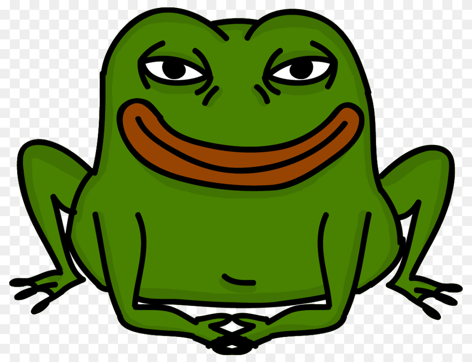 Smug Frog Smug Frog Know Your Meme, Amphibian, Animal, Wildlife, Person Png Image