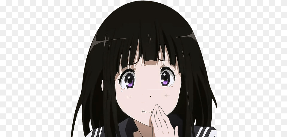 Smug Hyouka Face Memes Anime, Person Png