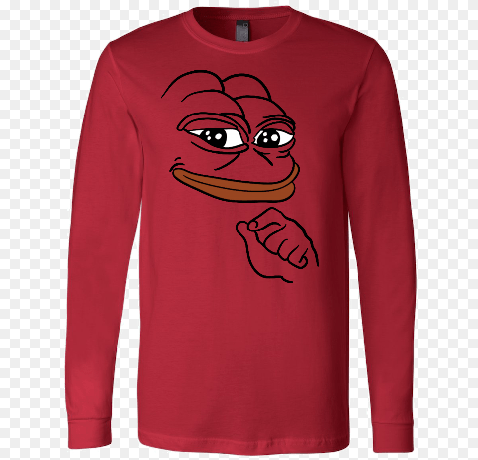 Smug Pepe, Clothing, Long Sleeve, Sleeve, Adult Free Png Download