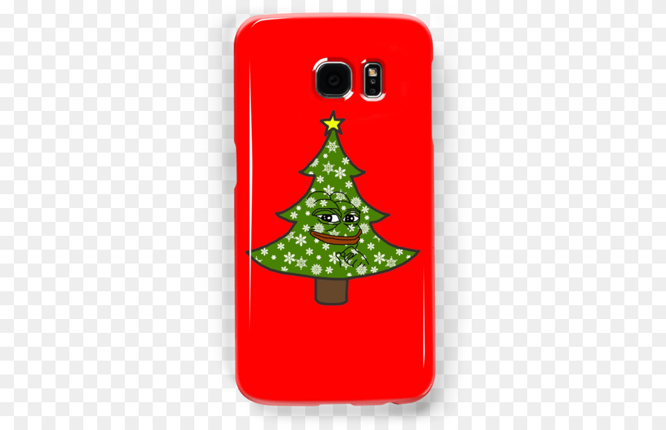 Smug Pepe Christmas Christmas Ornament, Electronics, Phone, Mobile Phone, Festival Free Png Download