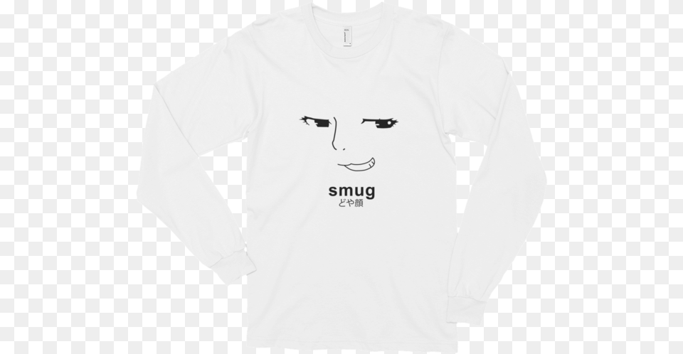 Smug Trumpeter Swan, Clothing, Long Sleeve, Sleeve, T-shirt Png Image