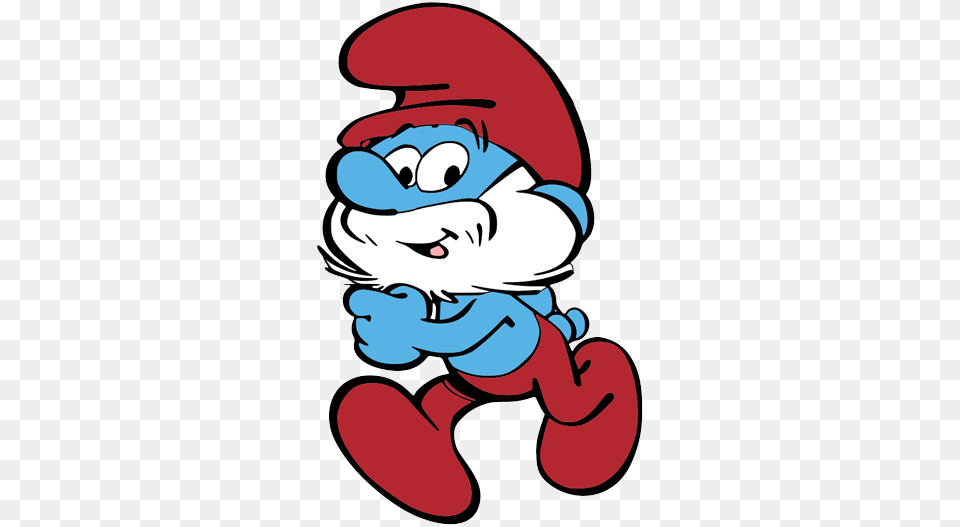 Smurf, Cartoon, Baby, Person Png Image