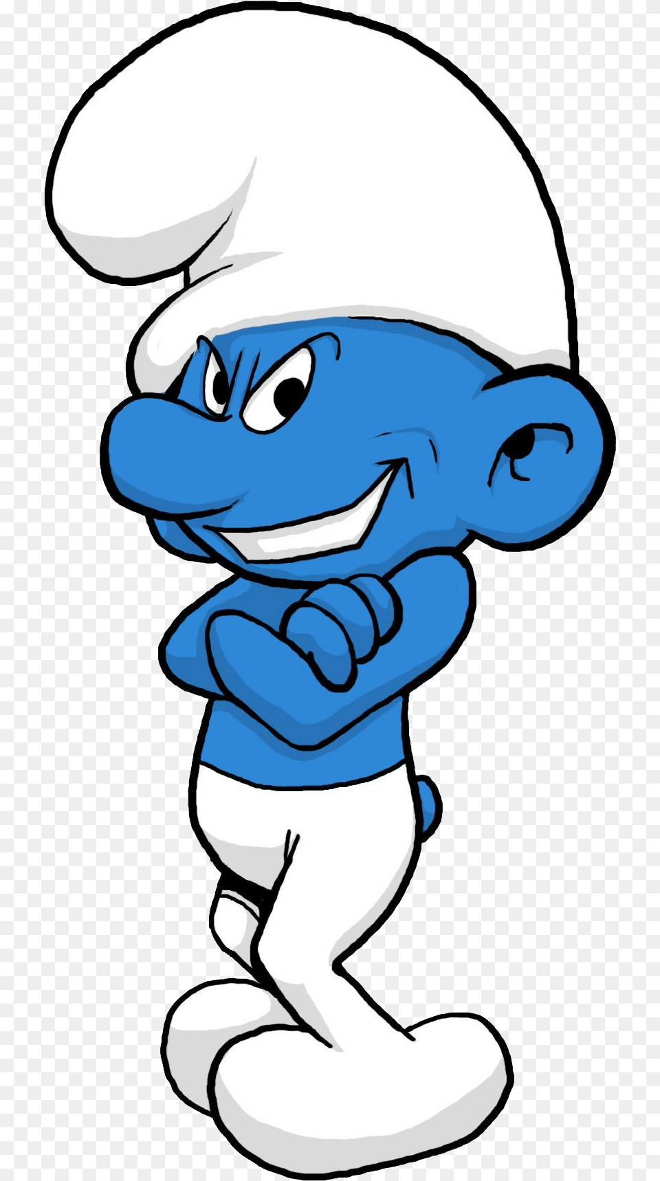 Smurf, Cartoon, Baby, Person, Face Png